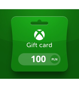 XBOX Live 100 PLN Prepaid Card PL Xbox One Key EUROPE